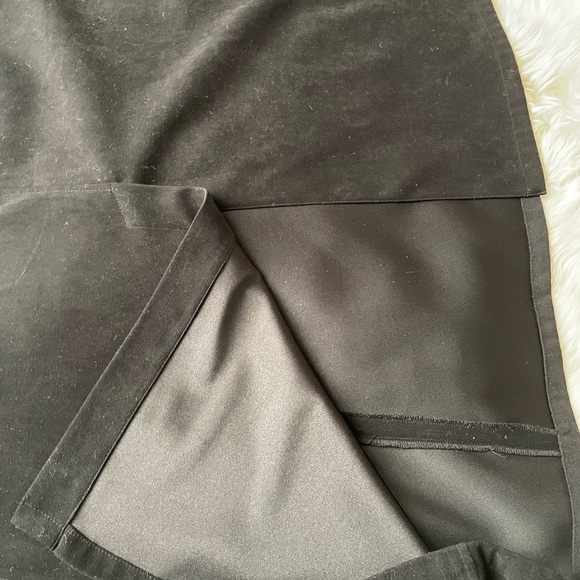 Talbots Stretch Long Black Skirt Size 12 - Picture 10 of 10